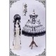 Bramble Rose Butterfly And Blue And White Porcelain One Piece(Reservation/2 Colours/Full Payment Without Shipping)